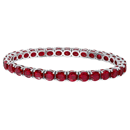 Heartline – Ruby Chain Bracelet
